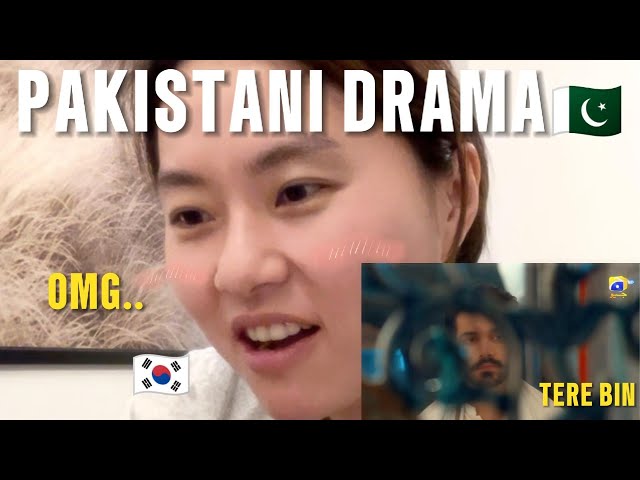 Korean reaction watching Pakistani drama Tere Bin_ep 1