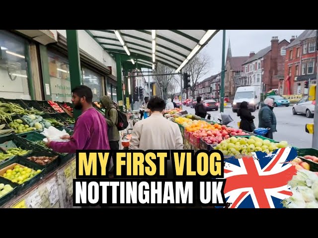 My First Vlog in UK 😍| Student Life in Nottingham England | Abid Ali