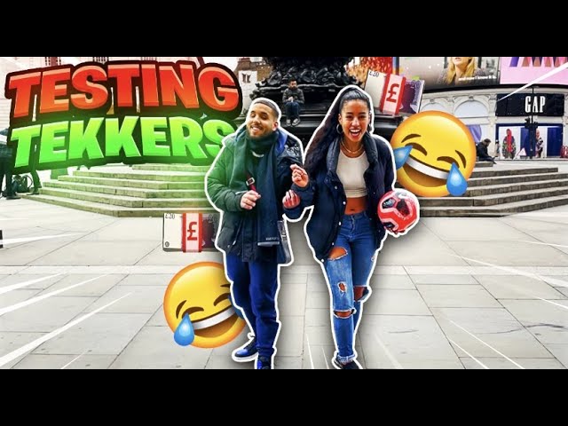 Testing Tekkers  Series 1 EP: 1 *Cash Prize*💸😱 - Desafio de futebol em Londres Legenda em português