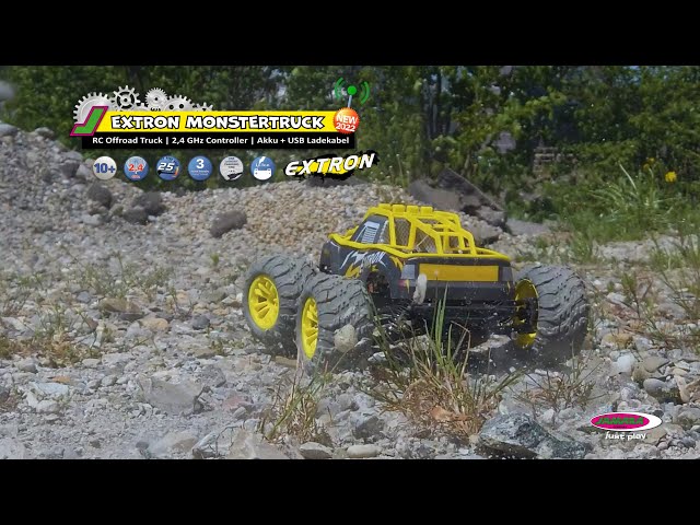 Extron RC Monstertruck | Akku + USB Ladegerät, 2,4 GHz Controller (1:14) | @JAMARA_Germany