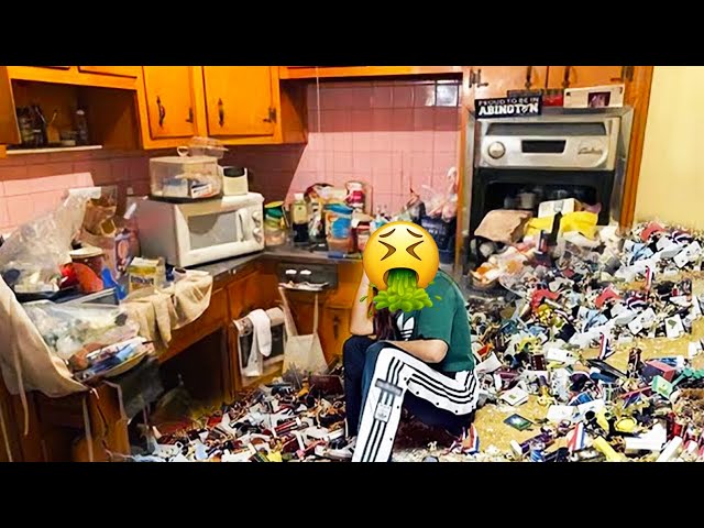 🤢HOW CAN YOU LIVE IN SUCH A DIRTY HOUSE? 🤮I'M AFRAID COCKROACHES DON'T EVEN STAY HERE!#cleaningvlog