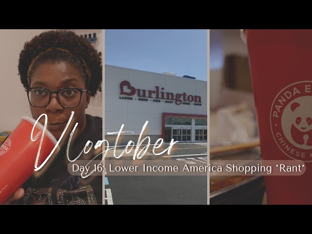 Vlogtober Day 16: Lower Income America Shopping *Rant*