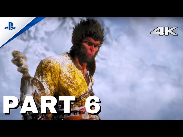 BLACK MYTH WUKONG PS5 FULL WALKTHROUGH PART 6 - CHAPTER 3 (4K)