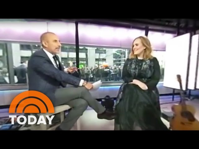 Adele Talks New Album With Matt Lauer In 360-Degree Video | TODAY