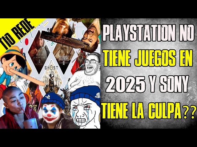 PLAYSTATION 5 NO TIENE JUEGOS EN 2025 Y CANCELA MAS!!😥, se esta acabando vivir de glorias pasadas? 🤔