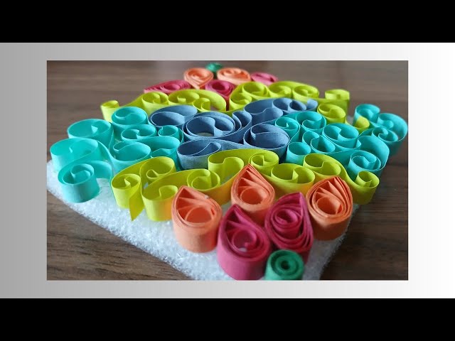 Quilling Floral Pattern