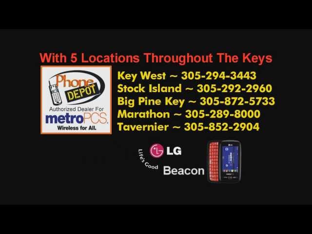 Phone Depot, Your Authorized MetroPCS Dealer, 5 Locations Throughout The Florida Keys - LG Connect