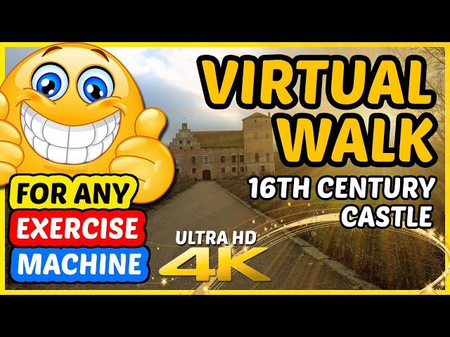 Virtual Walking For Treadmill | Treadmill Walking Scenery | Castle Walk In Sweden