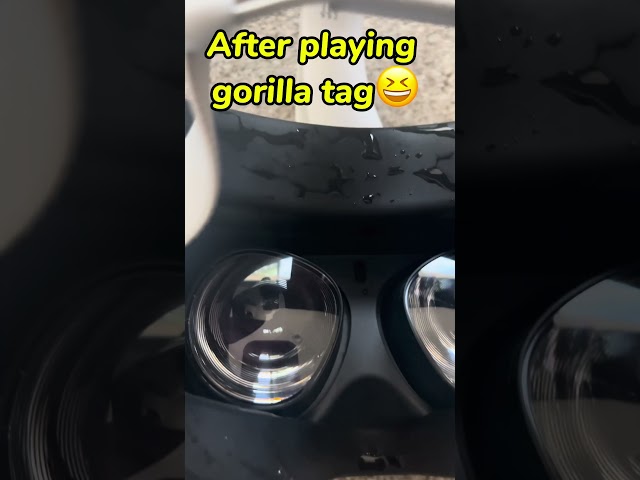 How your oculus looks after playing Gtag #funny #gtag #gorillatag #reels #oculus #vr