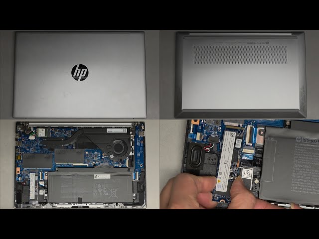 HP Pavillion Laptop 14-dv0097nr Disassembly RAM SSD Hard Drive Upgrade Battery Replacement Repair