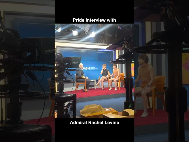 🔵Pride Interview with Admiral Rachel Levine! | BTS EP25