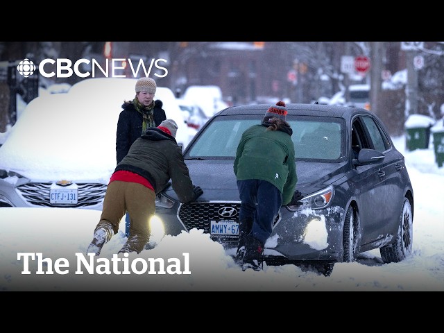 Monster snowstorm impacts Ontario, Quebec and Atlantic Canada