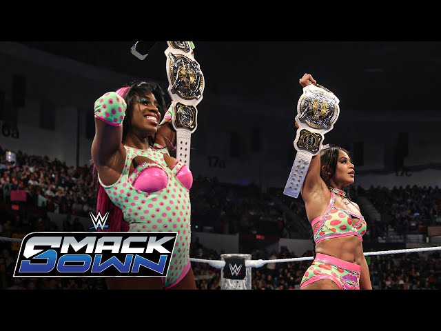 Bianca Belair & Naomi defeat Nia Jax & Candice LeRae: SmackDown highlights, Jan. 17, 2025