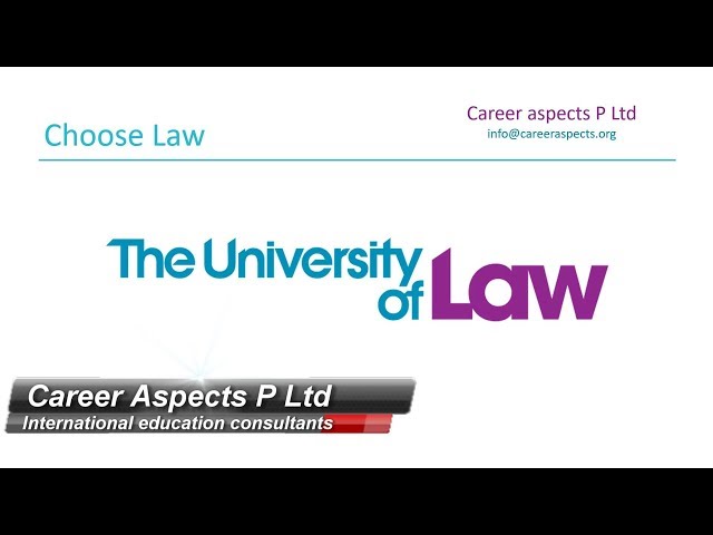 University of Law London England - International education consultants