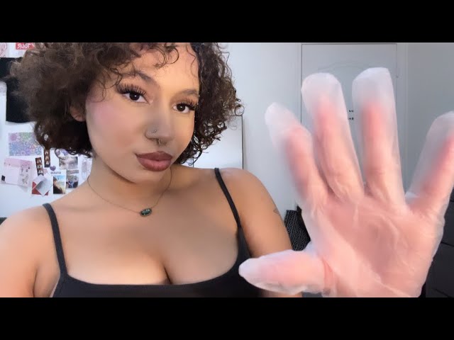 ASMR Body Massage with Gloves 🧤