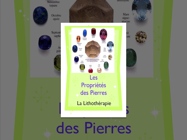 Les Propriétés des Pierres- Partie 1- L'Agate