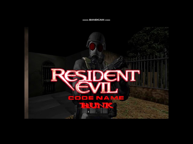 RESIDENT EVIL CODE NAMED HUNK FAN MADE GAME