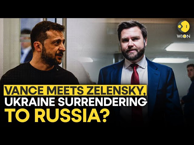 JD Vance LIVE: JD Vance Meets Zelensky After Trump, Putin Talks on Ukraine Ceasefire Deal | Russia