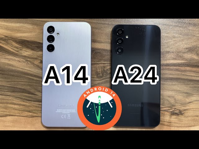 Samsung Galaxy A14 vs Samsung Galaxy A24