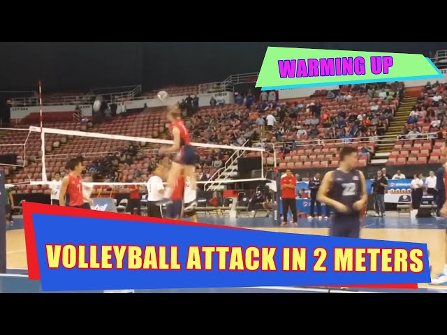 SUPER WARMING UP VOLLEYBALL - Smash Tajam Dalam 2 Meter - Video Training