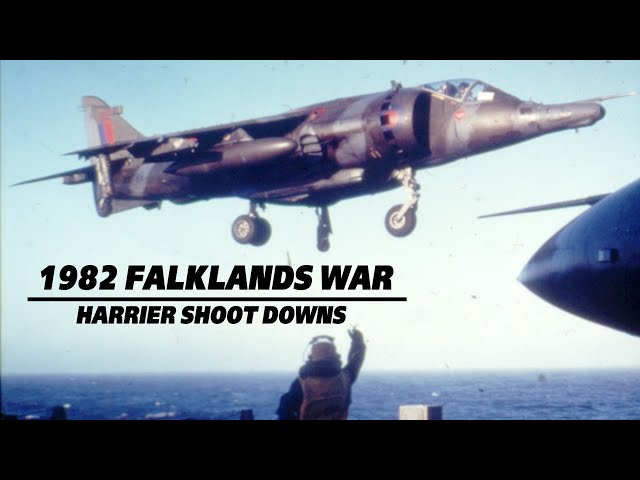 1982 Falklands War | Harrier Vs Skyhawk Dogfight / Shoot Downs | Short Documentary