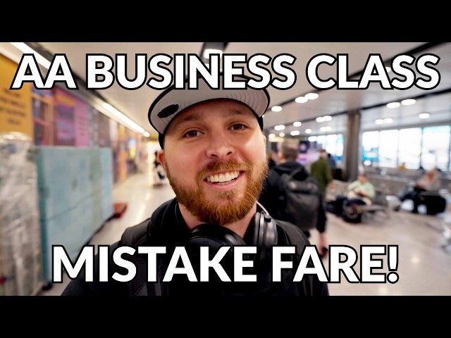 American Airlines 787 Business Class from Dublin Mistake Fare!