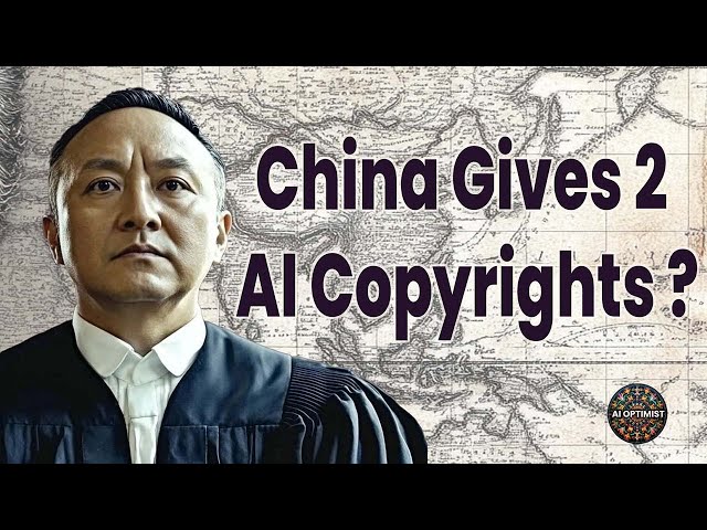 China Builds Better AI for Less....And Solves Copyright Too? (like a Deepseek legal eagle)