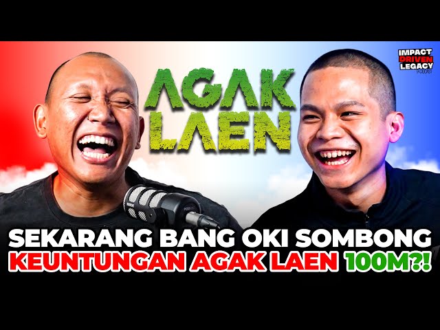 UNTUNG RATUSAN MILYAR OKI RENGGA TERTARIK BIKIN AGAK LAEN 2?! - IDL PODCAST