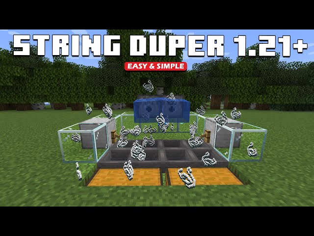 Infinite STRING DUPLICATION Glitch (Bedrock/PE/Java)