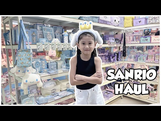 NAG START NA MAMILI NG GAMIT PARA SA SCHOOL + DINALA NAMIN SI SOLANA SA SANRIO STORE!