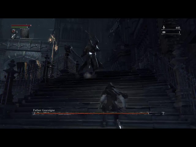 Bloodborne threaded cane only run #1