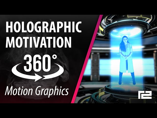 Holographic Motivation - An Ashley Zahabian & Ray Graphics Collaboration