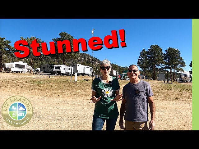 RV Life:  The ONE campground in Estes Park we happened to stay in!