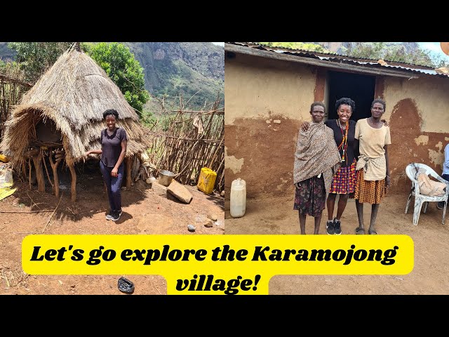 KARAMOJONG African Village Life/The Turkana of Uganda/ Travel Vlogs