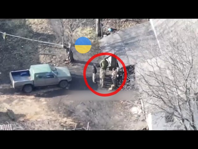 Shock: Russian soldiers entered Ukrainian positions and dropped a bag of mines into the bunker