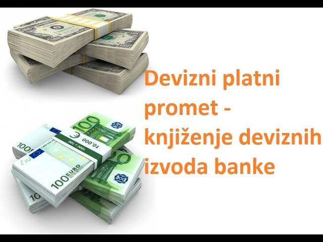 Devizni platni promet - knjiženje deviznih izvoda banke u programu Infosys