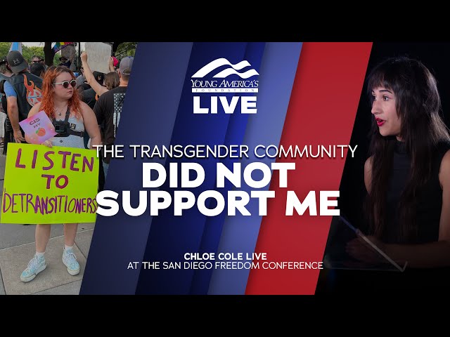 The Transgender Community Did Not Support Me | Chloe Cole LIVE at the 2025 Freedom Conference