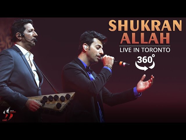 Shukran Allah - Kurbaan | 360 Degree Video | Salim Sulaiman Live | Jubilee Concert Toronto