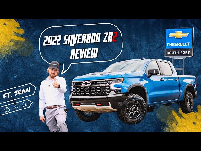 2022 Chevrolet Silverado 1500 ZR2 Glacier Blue Metallic Review