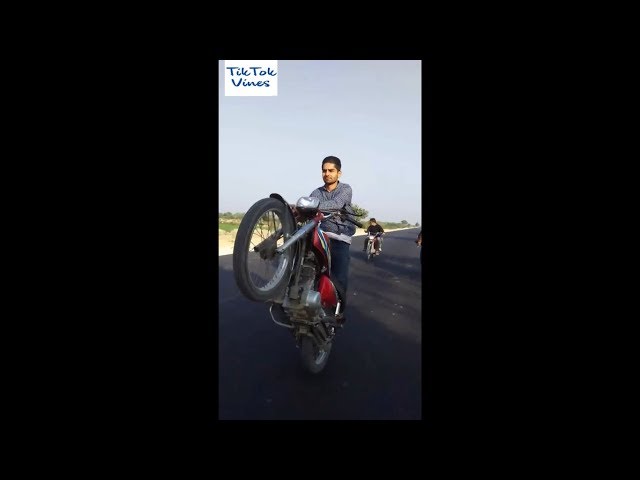 Bike stunts | Pindi Boys | TikTok Vines