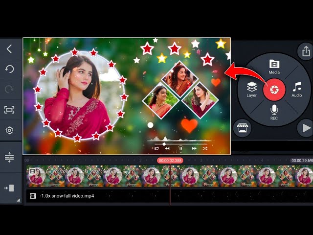 Stars Frames Style, WhatsApp Status Video Editing in KineMaster 2023 @TechnicalSukkur