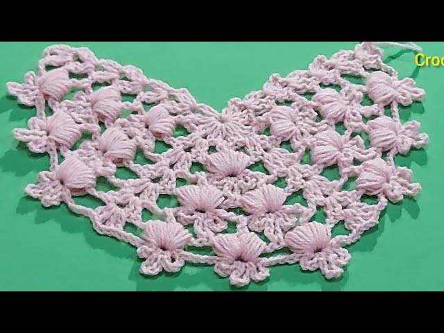 Crochet Simple and Elegant  Shawl Pattern Step by step Easy Tutorial