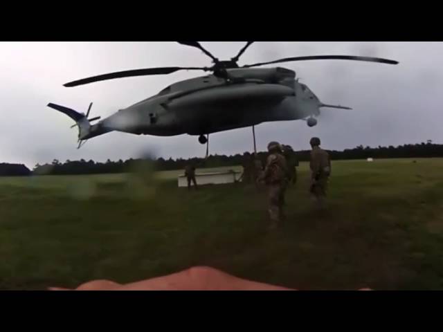 Helicopter Support Training - Shot with 360 camera