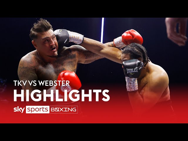 HIGHLIGHTS! Jeamie TKV vs Michael Webster | Heavyweight Clash