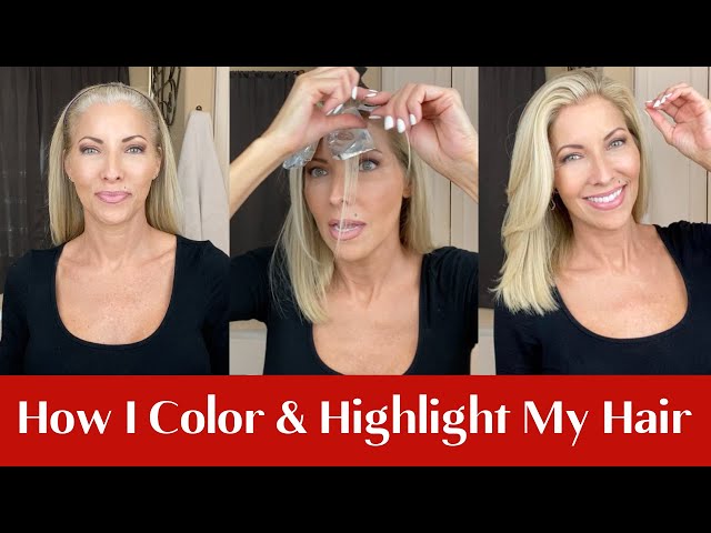 How I Color and Highlight My Blonde Hair at Home!