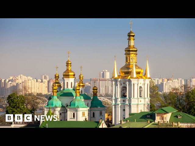 How Ukraine's cultural treasures are being saved from war - BBC News