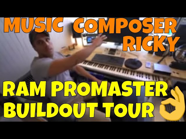 Van Conversion Ideas  Ram Promaster Buildout by Ricky