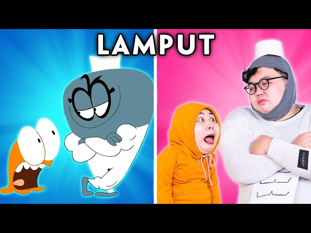 Muscle Guy | Lamput Cartoon In Real Life | LAMPUT'S FUNNIEST MOMENTS | Woa Parody