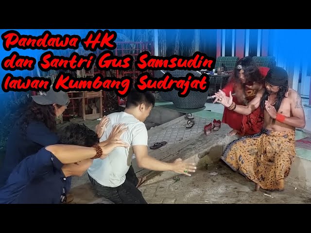 Santri GUS SAMSUDIN dan Pandawa Hk Bantu Gus idris Hajar Kumbang Sudrajat