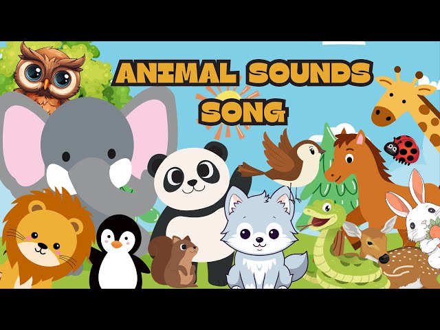 Animal Sound Song | Animal Sounds for toddlers | Tiny Minds Club